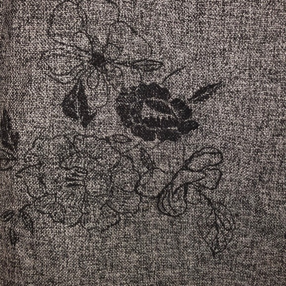 🖤SANGRIA🖤TWEED PRINTED FLORAL SHEATH DRESS🖤 - Picture 7 of 8